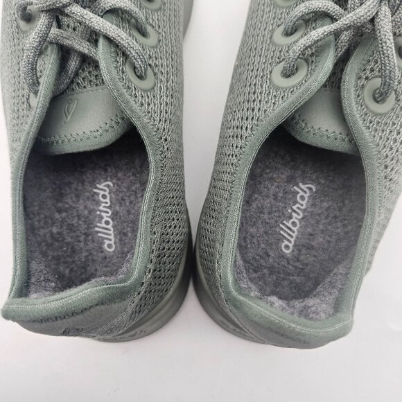 AllBirds TR Tree Runners Olive Sage Green Sneakers  Womens 11 NEW - Picture 6 of 7